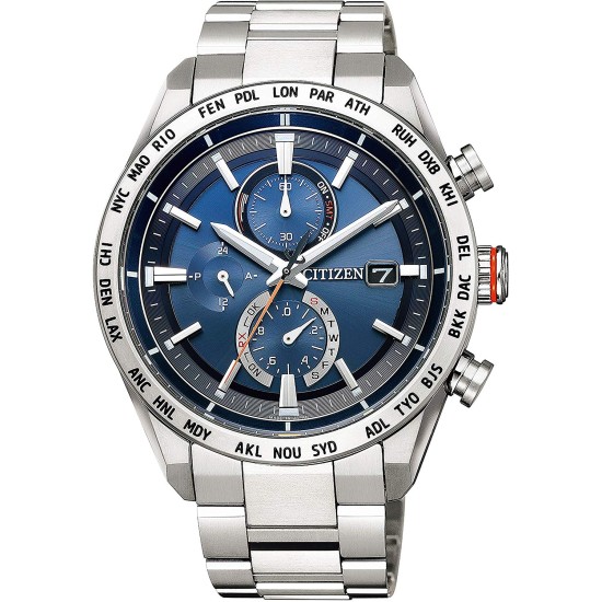 Citizen Attesa AT8181-63L Titanium Eco-Drive Radio Wave