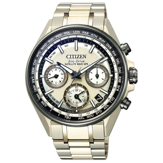 Citizen Attesa CC4004-66P F950 Eco-Drive Satellite Wave GPS