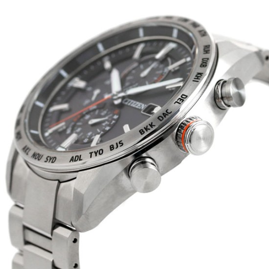 Citizen Attesa AT8181-63E Titanium Eco-Drive Radio Wave Citizen Attesa AT8181-63E Titanium Eco-Drive Radio Wave