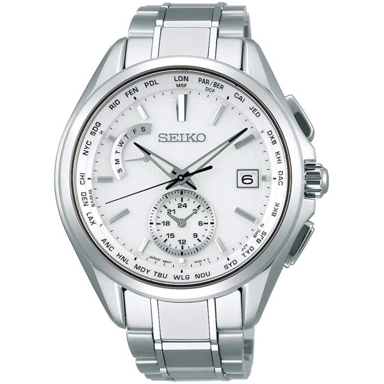 Seiko Brightz SAGA283 Radio Sync Solar Titanium