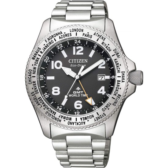 Citizen Promaster BJ7100-82E Eco-Drive GMT Land