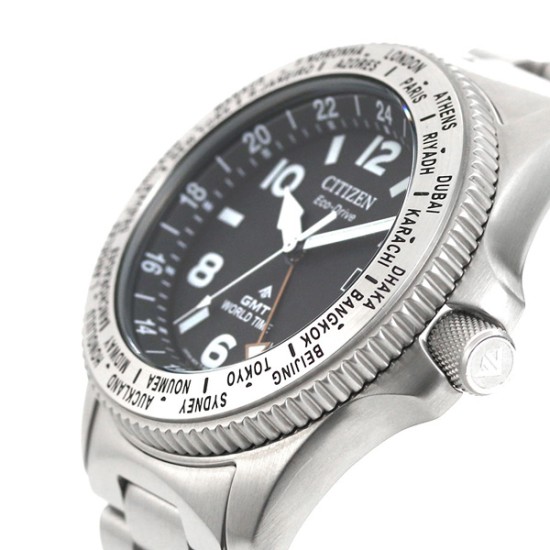 Citizen Promaster BJ7100-82E Eco-Drive GMT Land