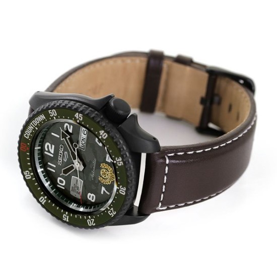 Seiko 5 Sports x Street Fighter V SBSA081 / SRPF21 GUILE Model Seiko 5 Sports x Street Fighter V SBSA081 / SRPF21 GUILE Model