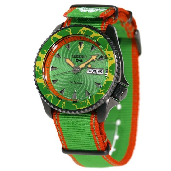 Seiko 5 Sports x Street Fighter V SBSA083 / SRPF23 BLANKA Model Seiko 5 Sports x Street Fighter V SBSA083 / SRPF23 BLANKA Model