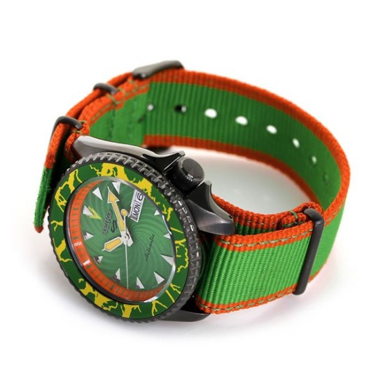 Seiko 5 Sports x Street Fighter V SBSA083 / SRPF23 BLANKA Model Seiko 5 Sports x Street Fighter V SBSA083 / SRPF23 BLANKA Model