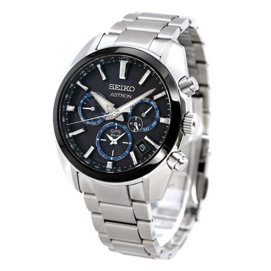 Seiko Astron SBXC053 5X Dual time GPS Solar