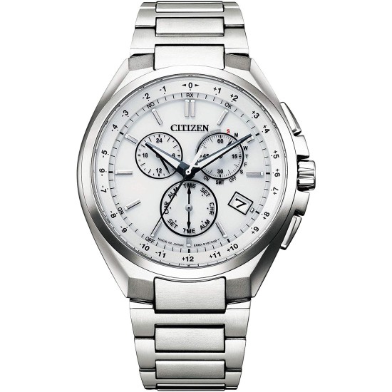 Citizen Attesa CB5040-80A Eco-Drive Radio Wave Chronograph