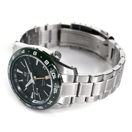Grand Seiko SBGE257 9R Spring Drive GMT Stainless Steel