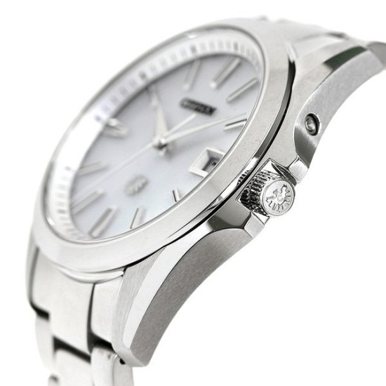 Citizen The Citizen AQ4060-50W Eco-Drive White Butterfly Dial