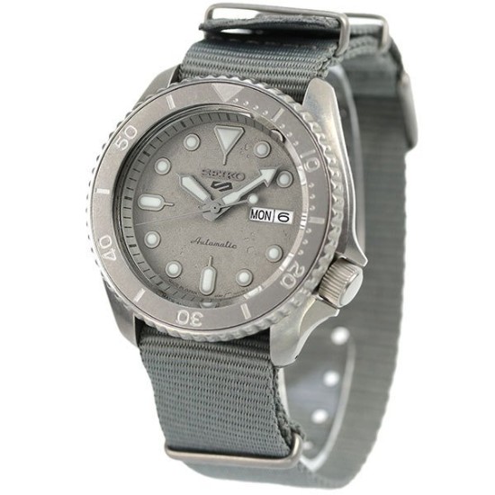 Seiko 5 Sports SBSA127 CEMENT BOY STREET STYLE Made in Japan Seiko 5 Sports SBSA127 CEMENT BOY STREET STYLE Made in Japan