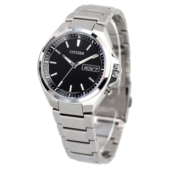 Citizen Attesa AT6070-57E Eco-Drive Radio Wave Titanium