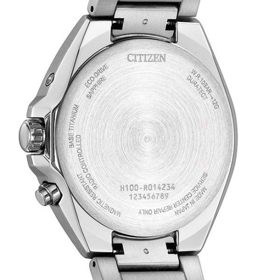 Citizen Attesa AT6070-57L Eco-Drive Radio Wave Titanium