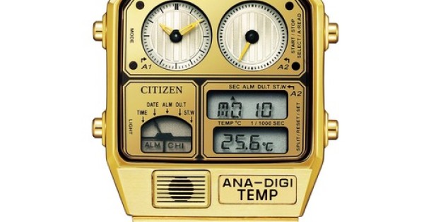 CITIZEN ANA-DIGI TEMP C-3POモデル アナデジテンプ Citizen x Star