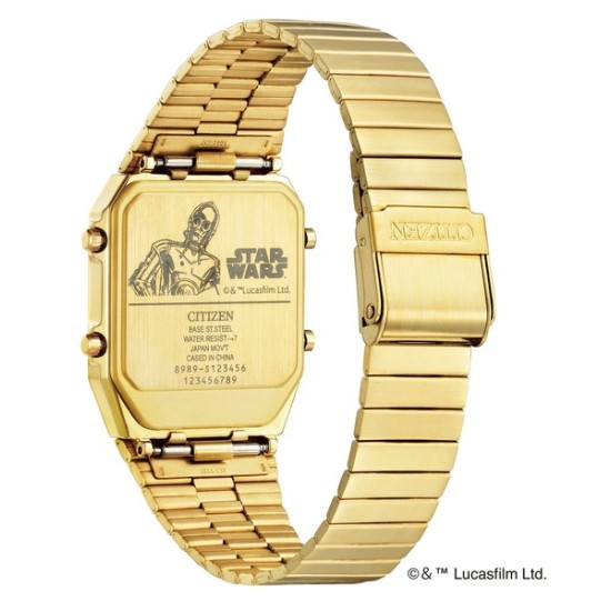 Citizen JG2112-55P ANA-DIGI TEMP STAR WARS C-3PO Limited 550