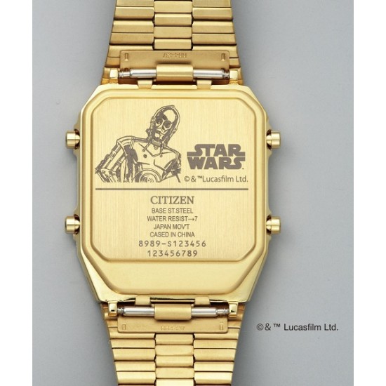 Citizen JG2112-55P ANA-DIGI TEMP STAR WARS C-3PO Limited 550