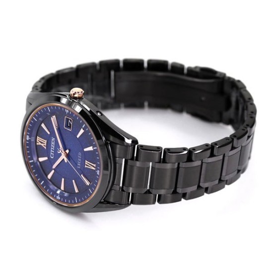 Citizen EXCEED AS7164-99L Eco Drive Radio Wave Cosmic Blue Citizen EXCEED AS7164-99L Eco Drive Radio Wave Cosmic Blue