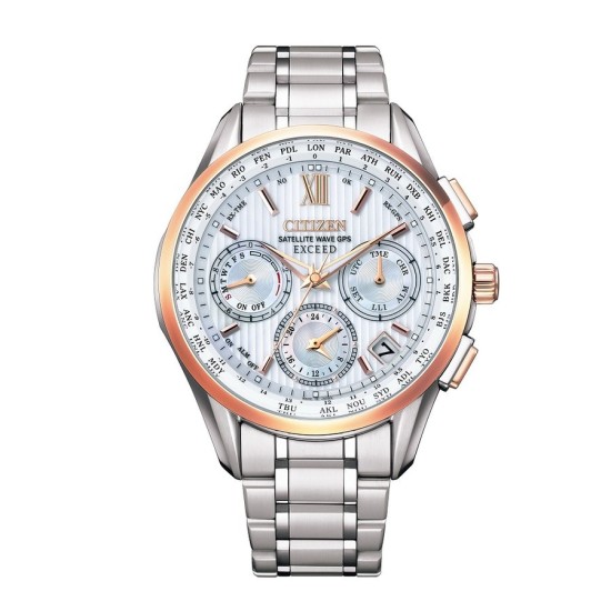 Citizen EXCEED CC4034-57A Eco-Drive GPS Chronograph