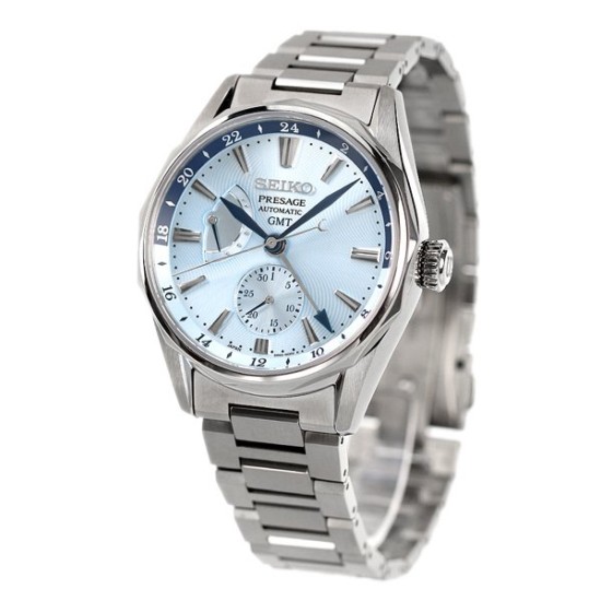 Seiko Presage SARF011 Ocean Traveler Mechanical Titanium GMT