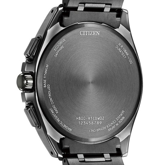 Citizen AT8049-61W ATTESA Eco-Drive LIGHT in BLACK 2022