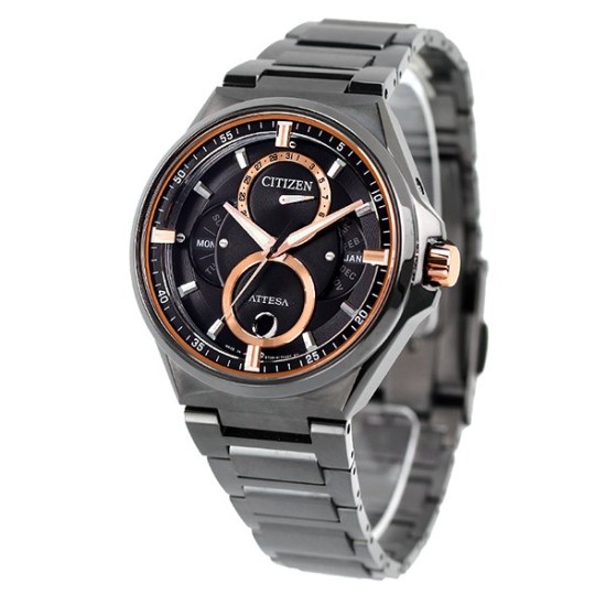 Citizen Attesa BU0065-64E Eco-Drive Triple Calendar Moon Phase