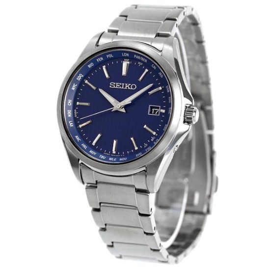 Seiko Selection SBTM289 Radio Wave Solar World Time Seiko Selection SBTM289 Radio Wave Solar World Time
