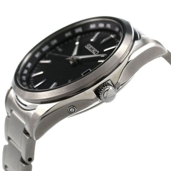 Seiko Selection SBTM291 Radio Wave Solar World Time Seiko Selection SBTM291 Radio Wave Solar World Time