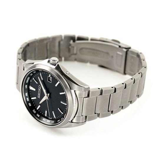 Seiko Selection SBTM291 Radio Wave Solar World Time Seiko Selection SBTM291 Radio Wave Solar World Time