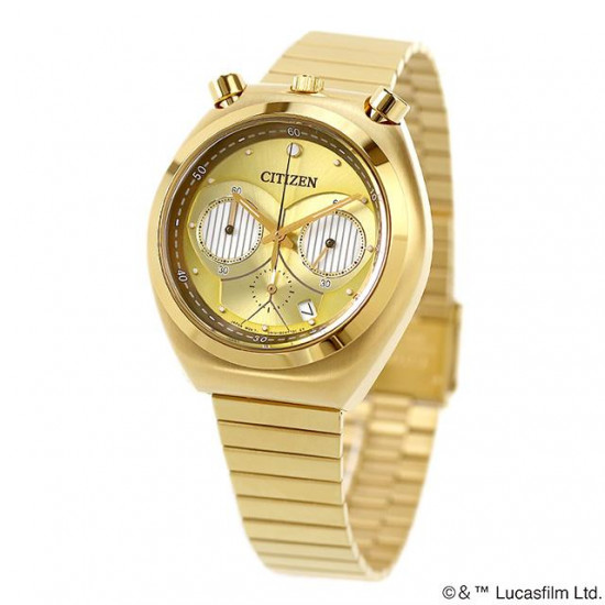 Citizen AN3662-51W Tsuno Chrono Star Wars "C-3PO"