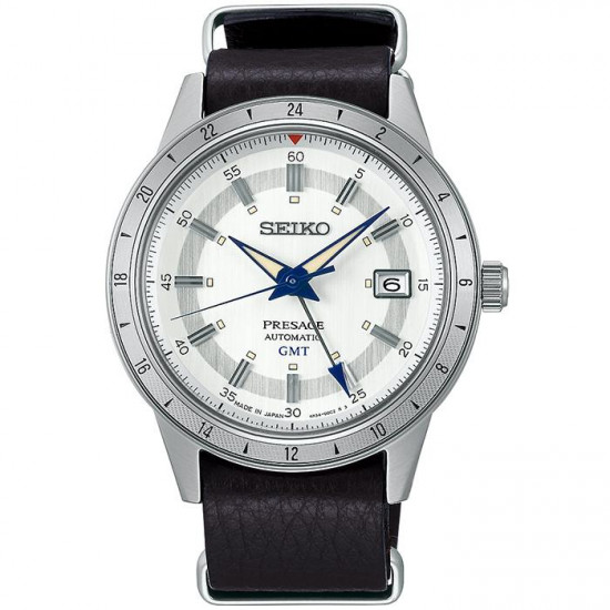 Seiko Presage SARY233 Style60’s GMT Laurel Homage