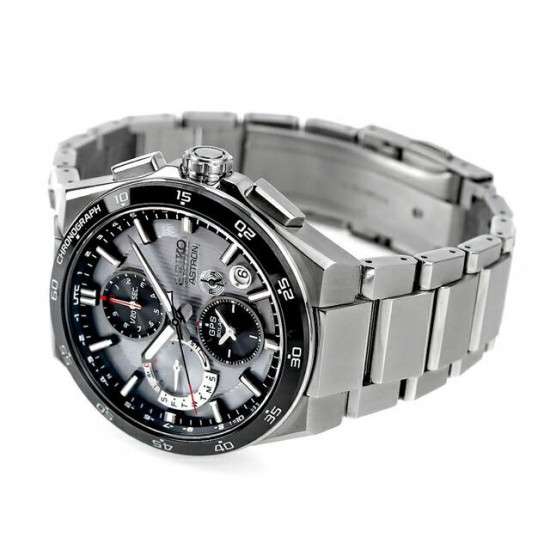 Seiko Astron SBXC153 Dual Time Chronograph GPS Solar