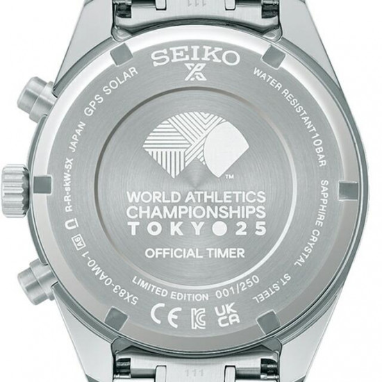 Seiko Prospex SBED015 GPS Solar Speed Timer Dual Time