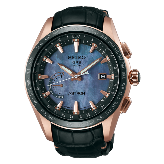 Seiko Astron SSE105 / SBXB105 GPS Solar World-Time Novak Djokovic Limited Edition