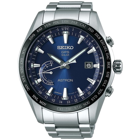 Seiko Astron SBXB109 / SSE109 8X GPS Solar World-Time