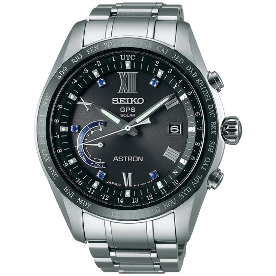 Seiko Astron SBXB117 / SSE117 GPS Solar World-Time Limited ED