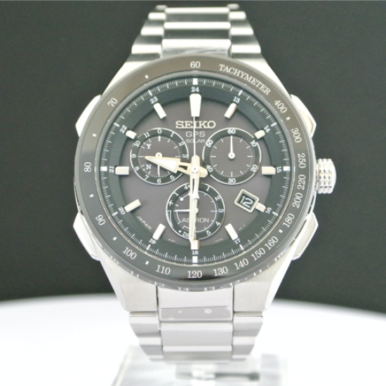 Seiko Astron SBXB129 / SSE129 Executive Line GPS Solar Chronograph