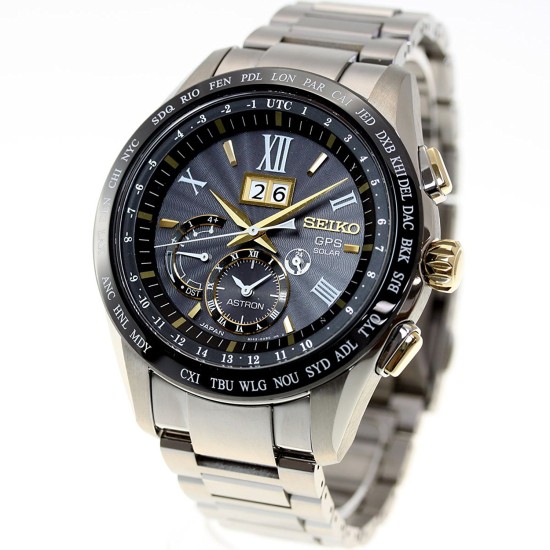 Seiko Astron SBXB139 / SSE139 GPS Solar Big Date