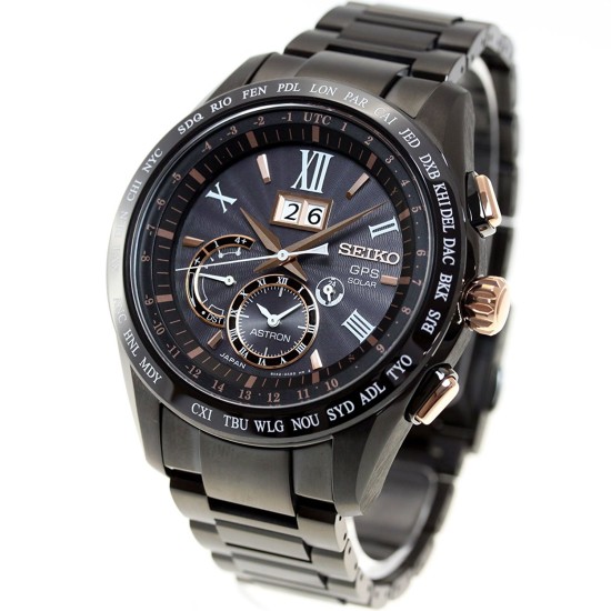 Seiko Astron SBXB141 / SSE141 GPS Solar Big Date