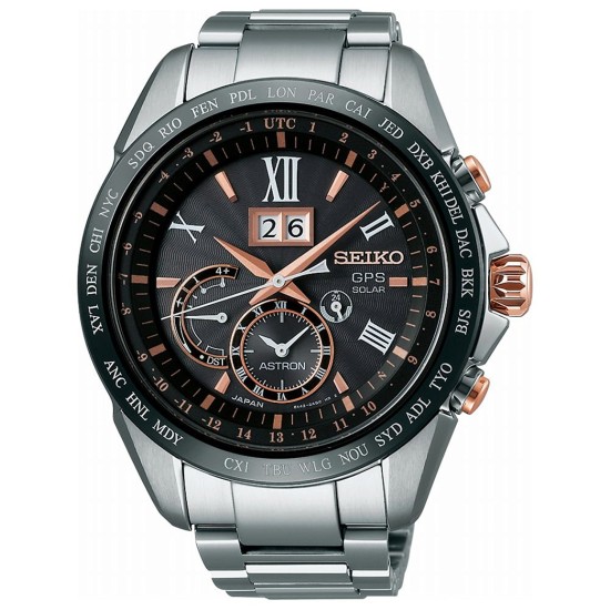 Seiko Astron SBXB151 / SSE151 GPS Solar Big Date