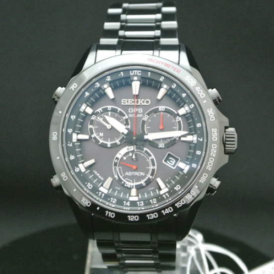 Seiko Astron SSE031J1 (SBXB031) Chronograph Watch Stainless steel GPS Solar