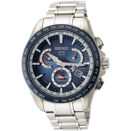 Seiko Astron SBXB053 / SSE053 GPS Solar Dual-Time