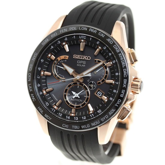 Seiko Astron SBXB055 / SSE055 GPS Solar Dual-Time