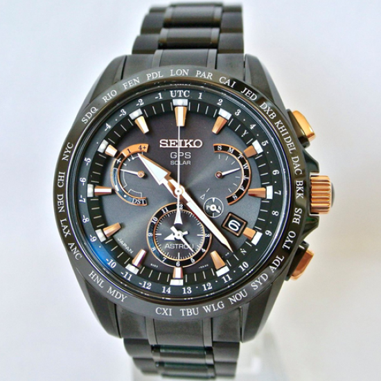 Seiko Astron SBXB075 / SSE075 GPS Solar Dual-Time