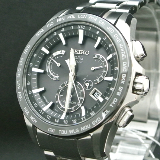 Seiko Astron SBXB077 / SSE077 GPS Solar Dual-Time