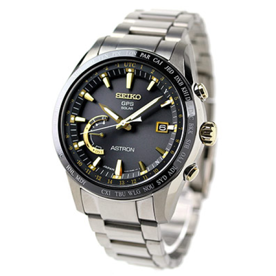 Seiko Astron SBXB087 / SSE087 GPS Solar World-Time