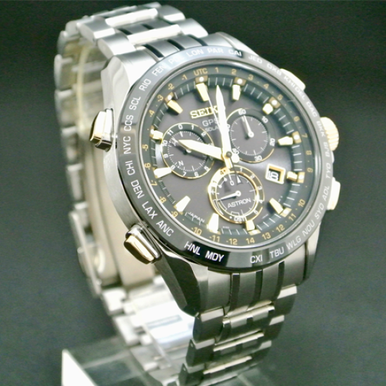 Seiko Astron SBXB007 / SSE007 GPS Solar Chronograph