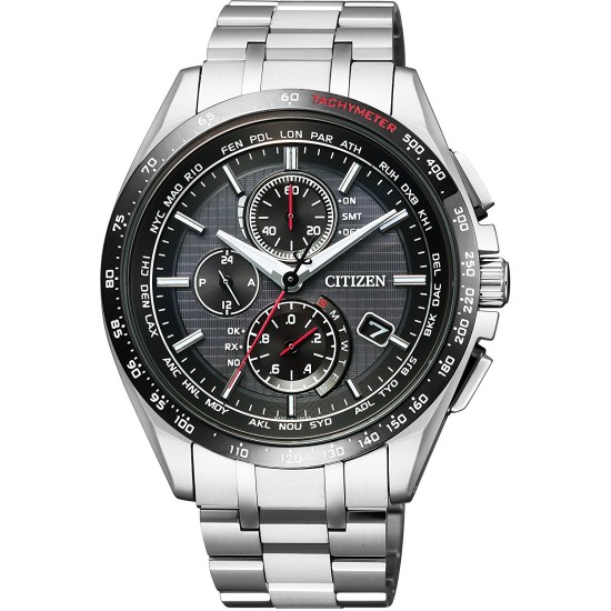 Citizen Attesa AT8144-51E Eco-Drive Radio Wave Titanium