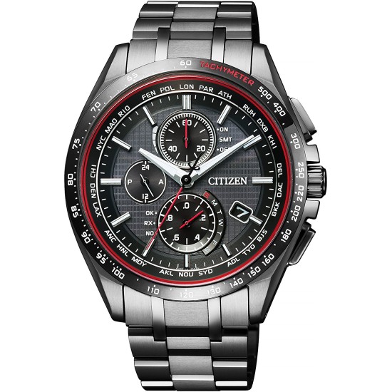 Citizen Attesa AT8145-59E Eco-Drive Radio Wave Titanium