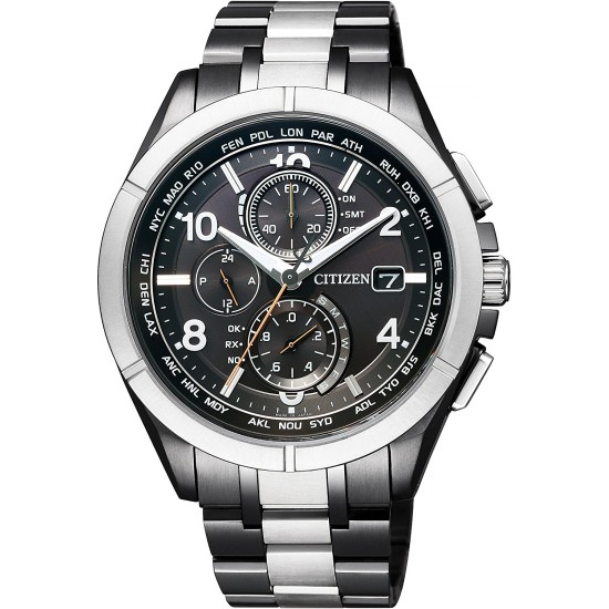 Citizen ATTESA AT8165-51E Black Titanium Perfex Multi 3000