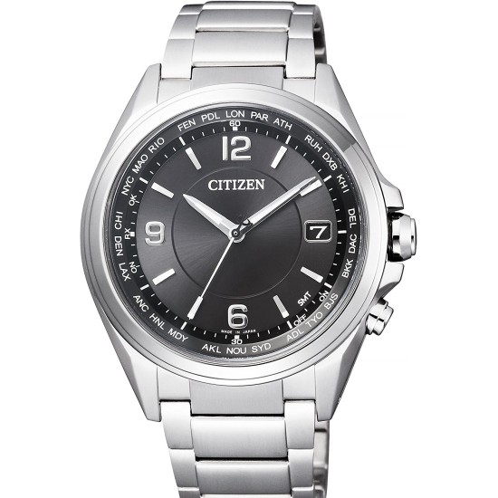 Citizen Attesa CB1070-56F Eco-Drive Radio Wave Titanium