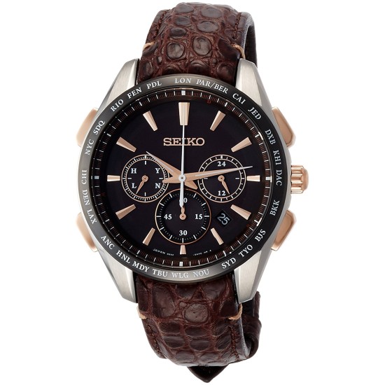 Seiko Brightz SAGA219 Flight Expert Radio Sync Solar Seiko Brightz SAGA219 Flight Expert Radio Sync Solar